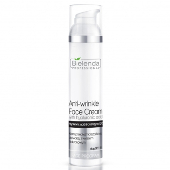 BIELENDA Przeciwzmarszczkowy krem z kwasem hialuronowym 100ml